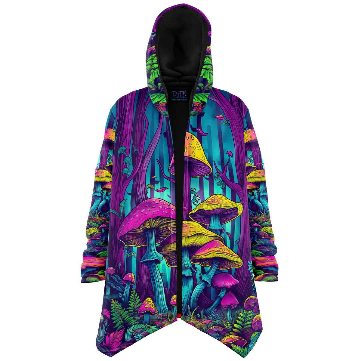 "Mushroom Forest" HOODED CLOAK