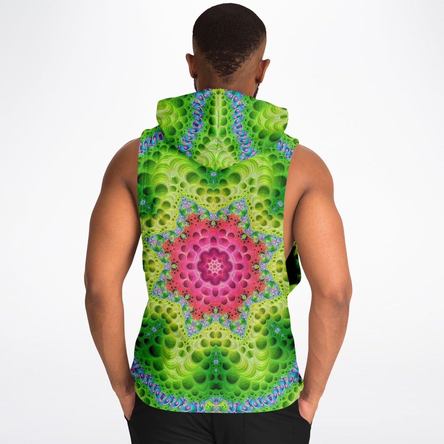 "Starburst" SLEEVELESS HOODIE