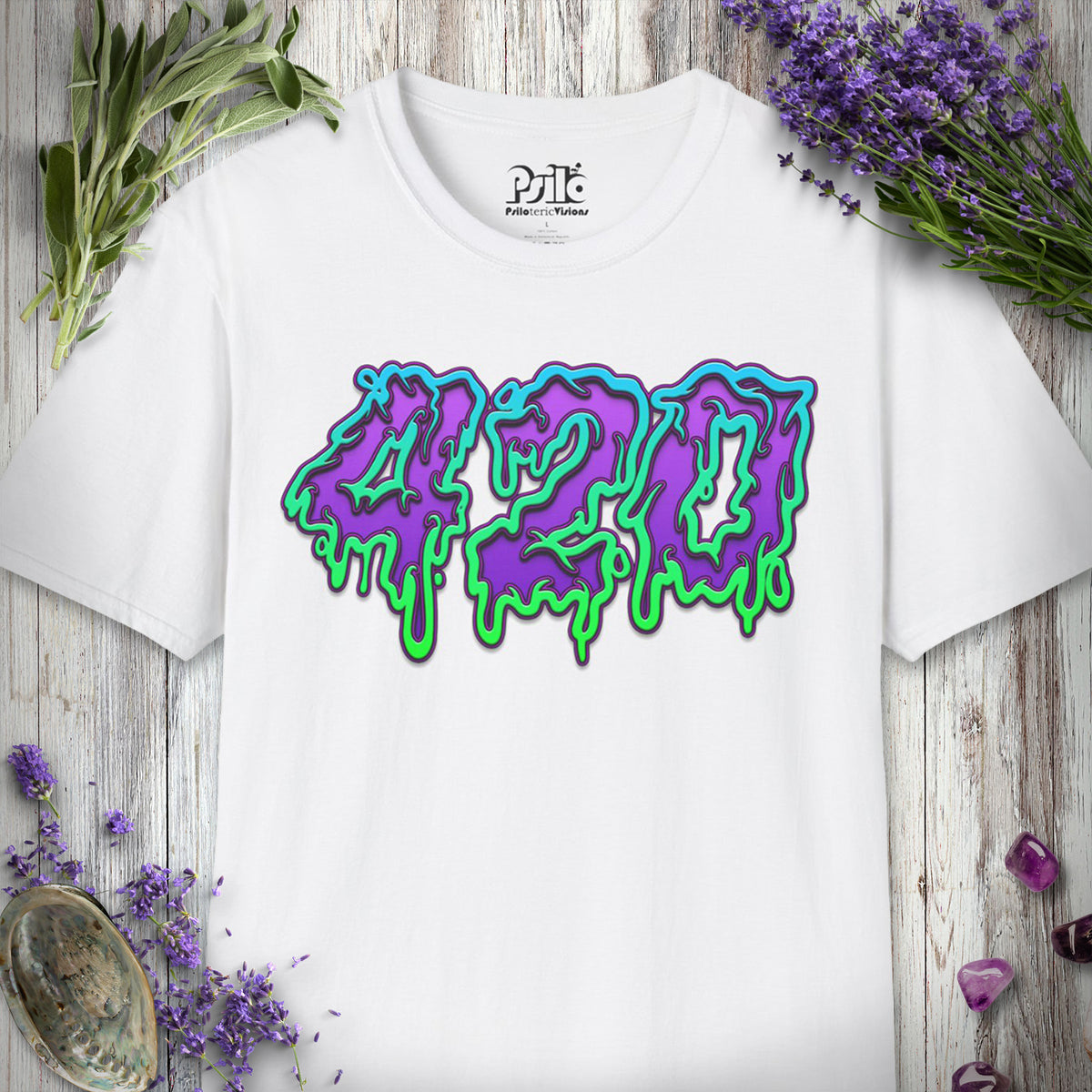 MARIJ424 420 T-SHIRT - White