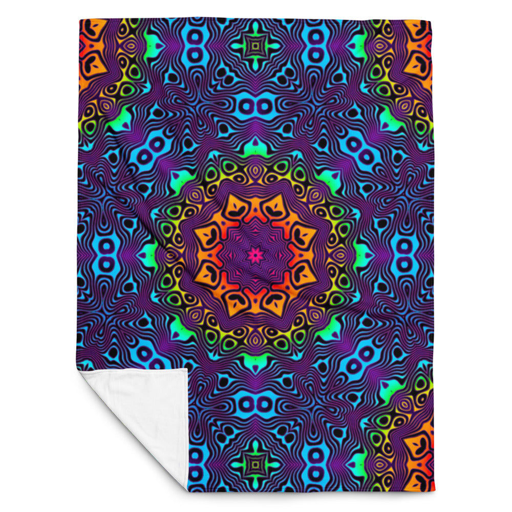 "Surf's Up" THROW BLANKET, 60″×80″, Front