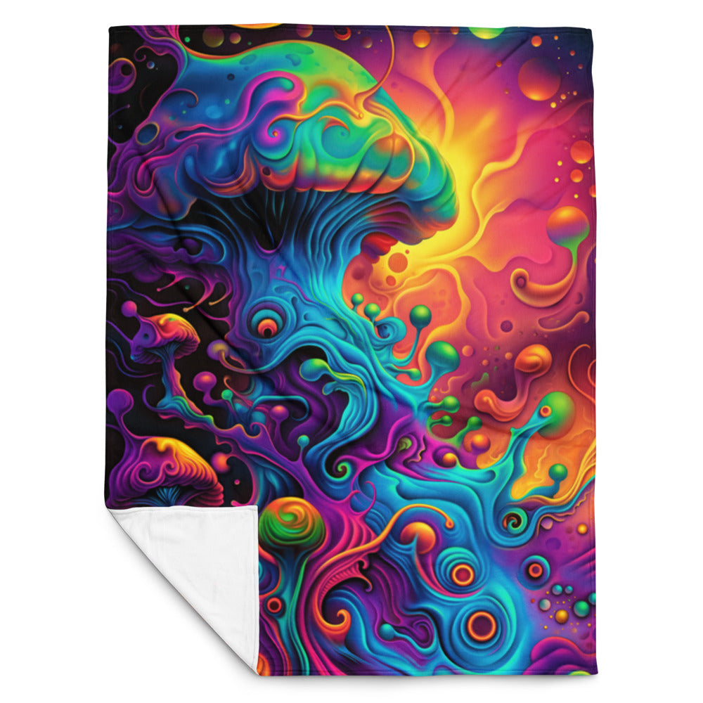 "Void Destroyer" THROW BLANKET, 60″×80″, Front