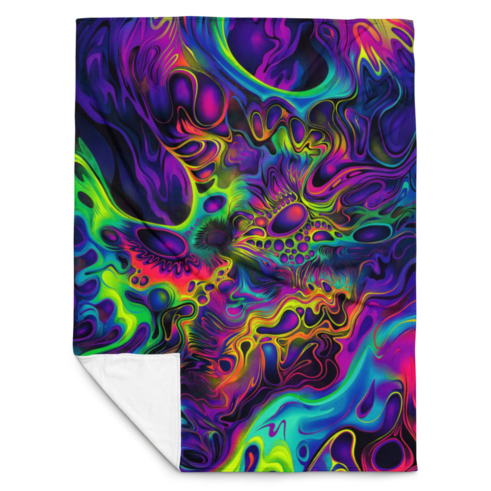 "Still Trippin'" THROW BLANKET, 60″×80″, Front