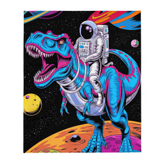 "Space-Rex" THROW BLANKET