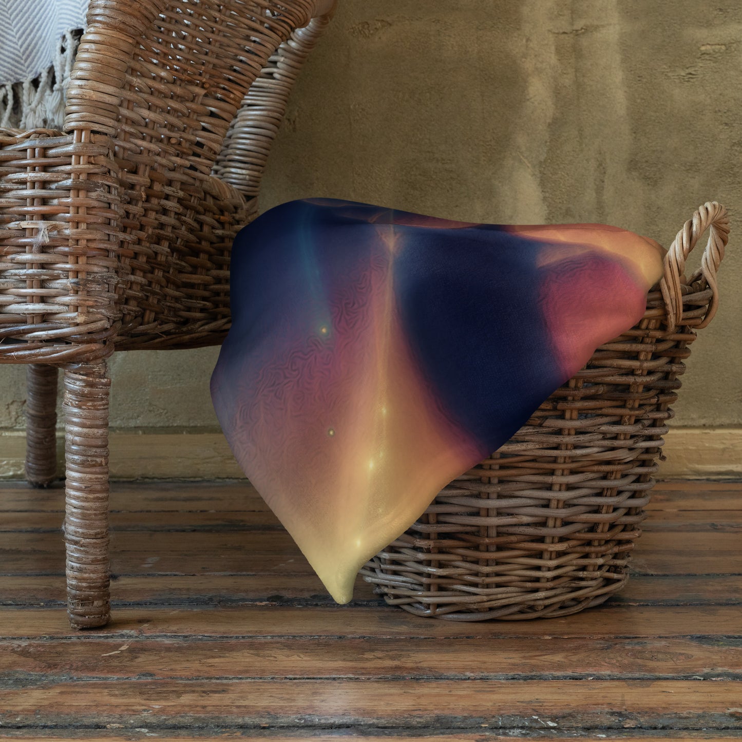 "Mandala Bloom" - Flower Mandala THROW BLANKET