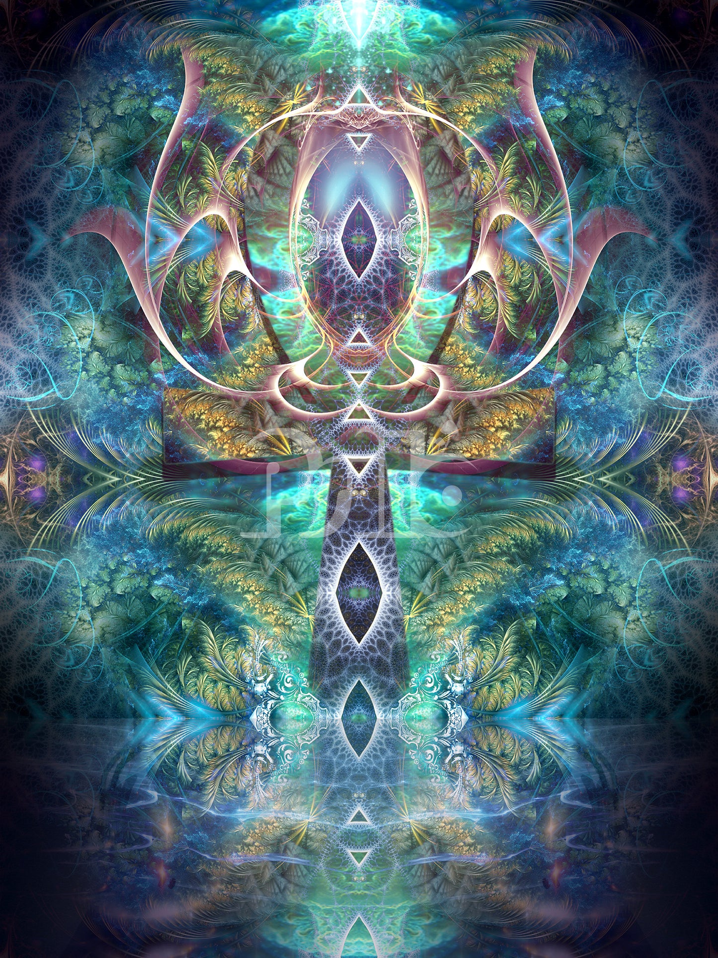 "Fluer de Vie" - Ankh POSTER