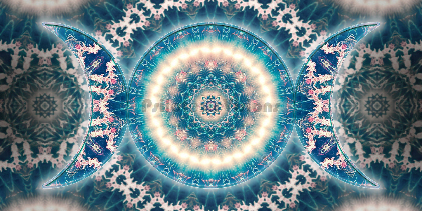 "Triple Goddess" - Moon Phase CANVAS