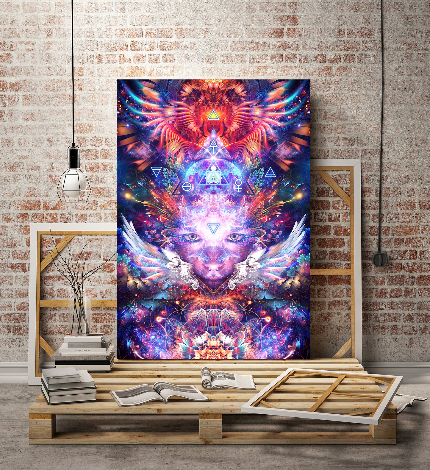 "Lapis Philosophorum" - Philosopher's Stone CANVAS