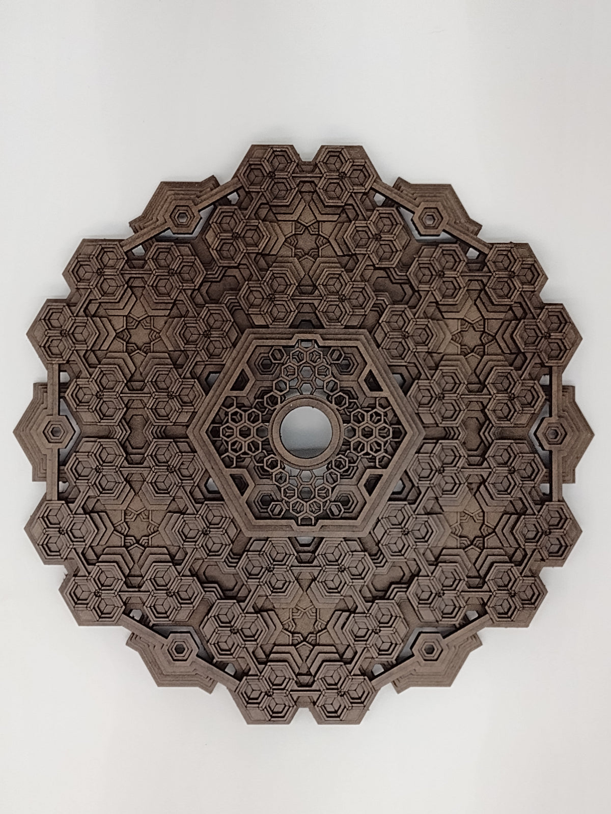 The "Fractalgon" Hexagon Crystal Grid Collection