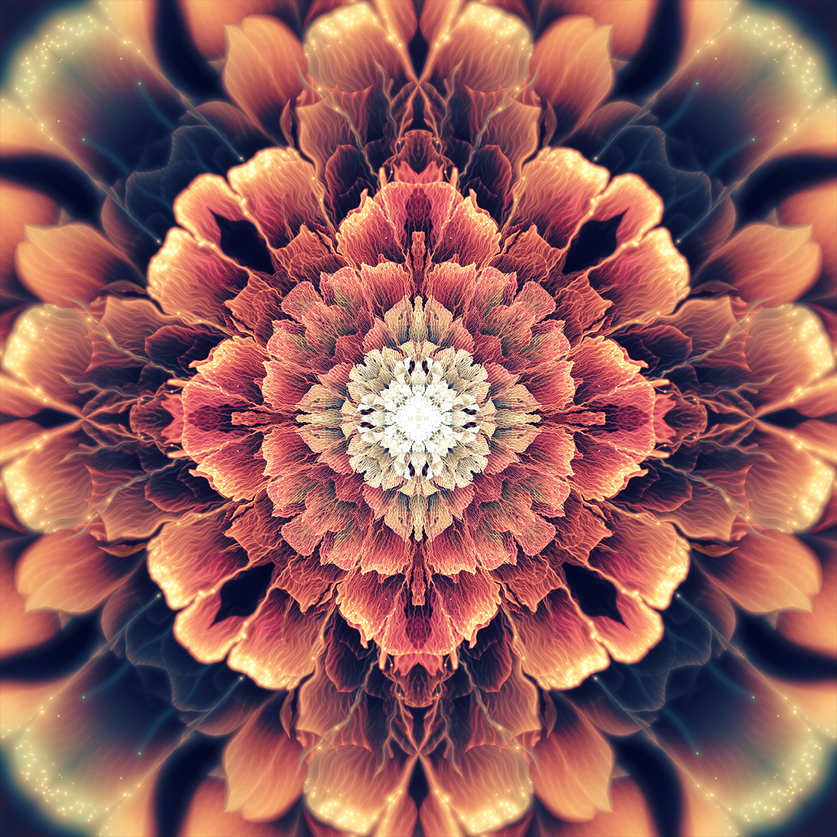 Psychedelic Fractal Mandalas