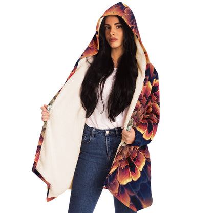 "Mandala Bloom" HOODED CLOAK