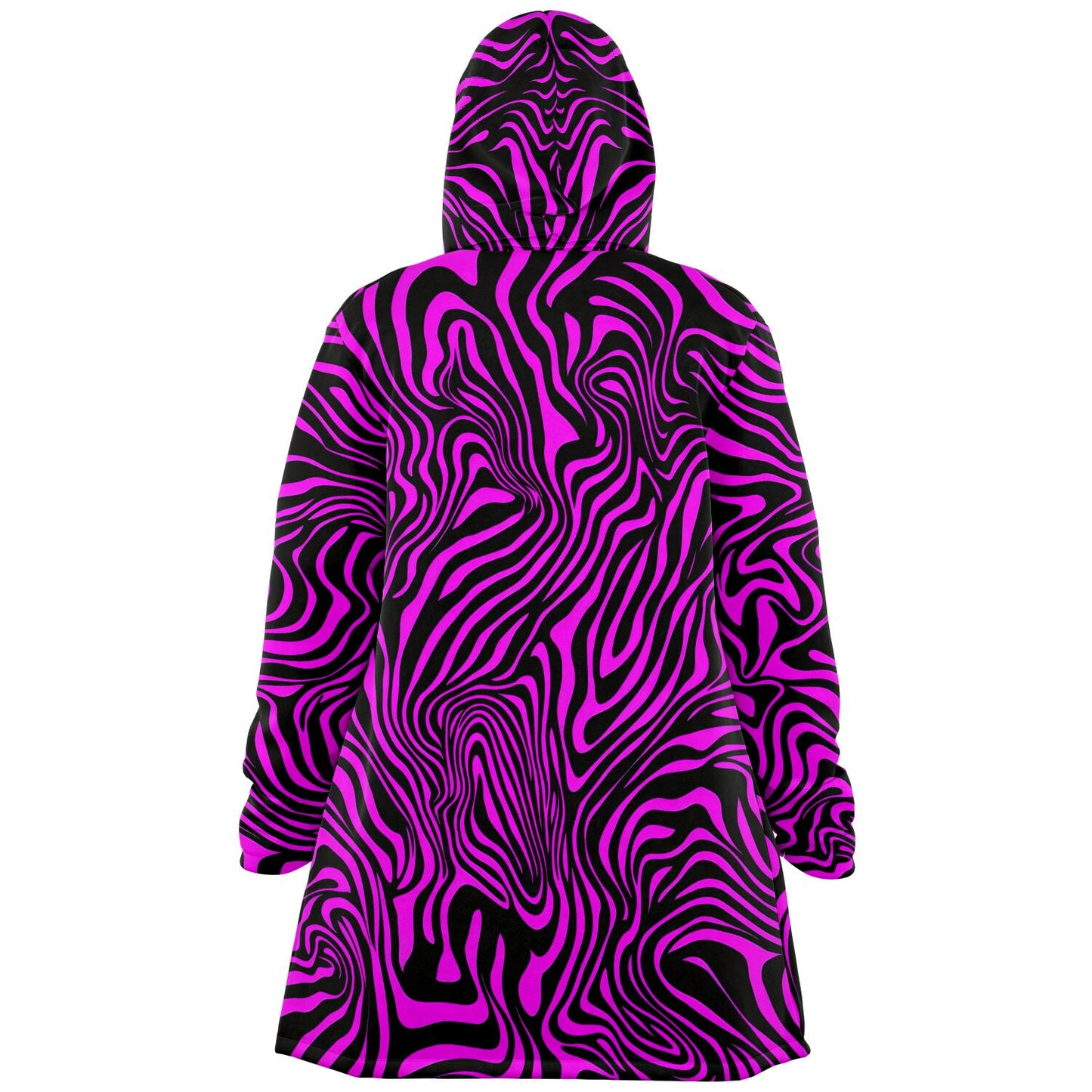 "Pink Zebra" HOODED CLOAK