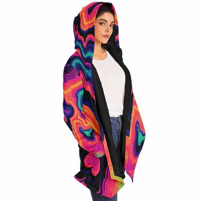 "Drizzle" HOODED CLOAK