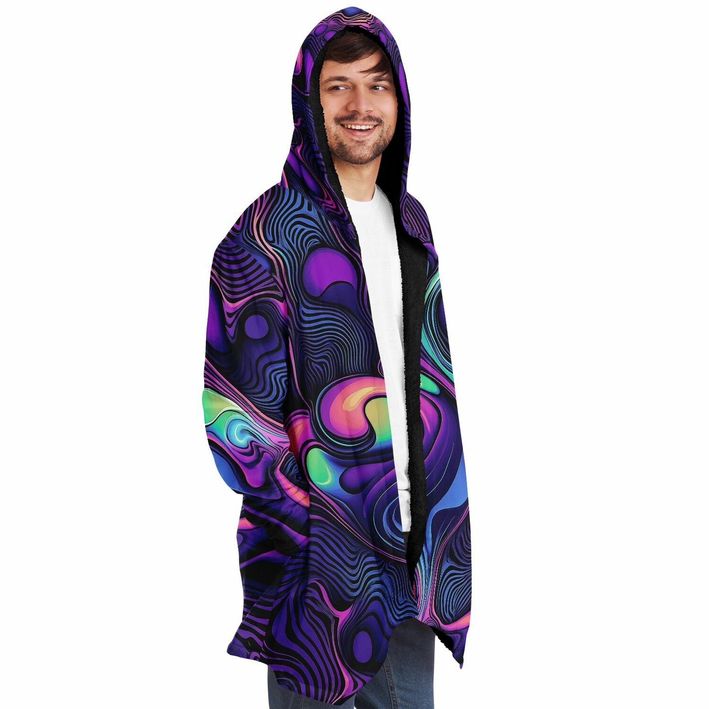 "Nooooot A Microdose" HOODED CLOAK