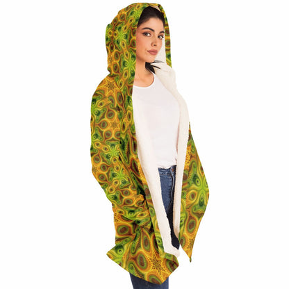 "Sun Lattice" HOODED CLOAK