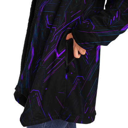 "Alice In Night City" HOODED CLOAK