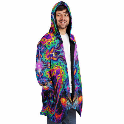 "Nebulizer" HOODED CLOAK