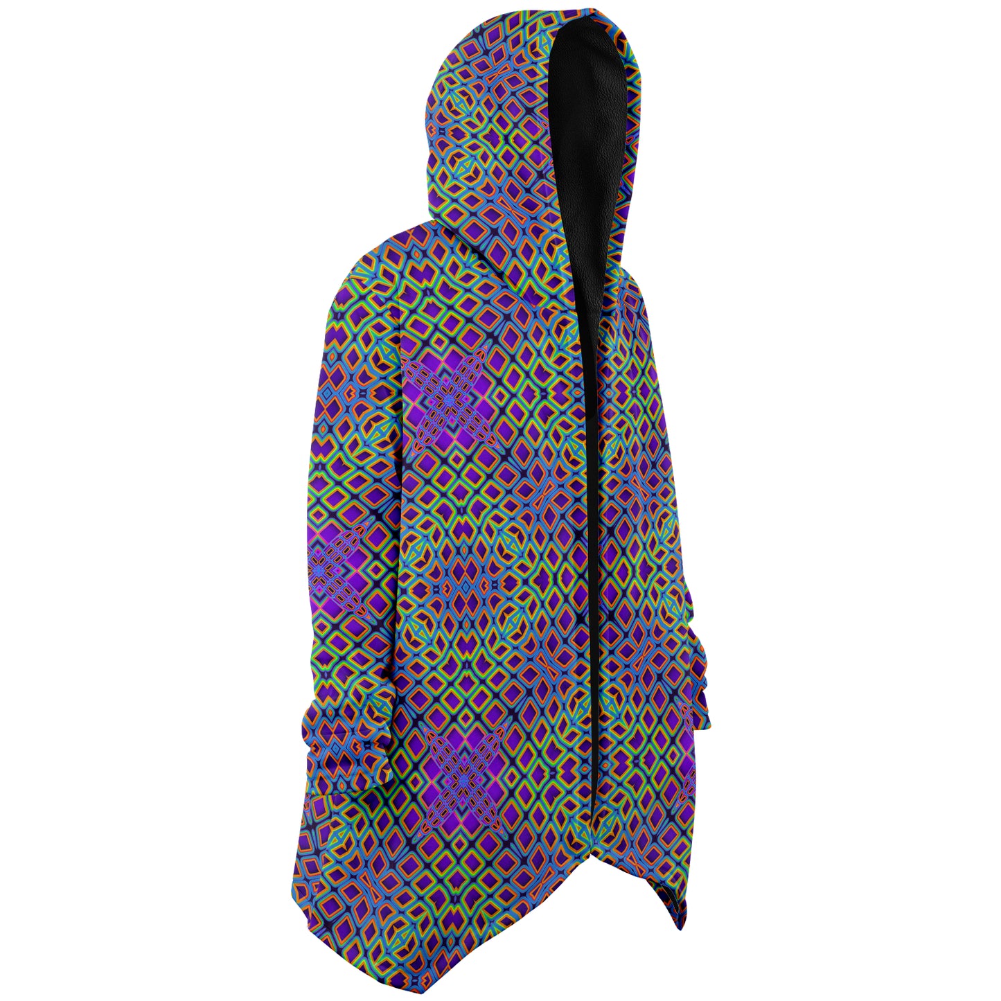 "Cymatic Surge" HOODED CLOAK