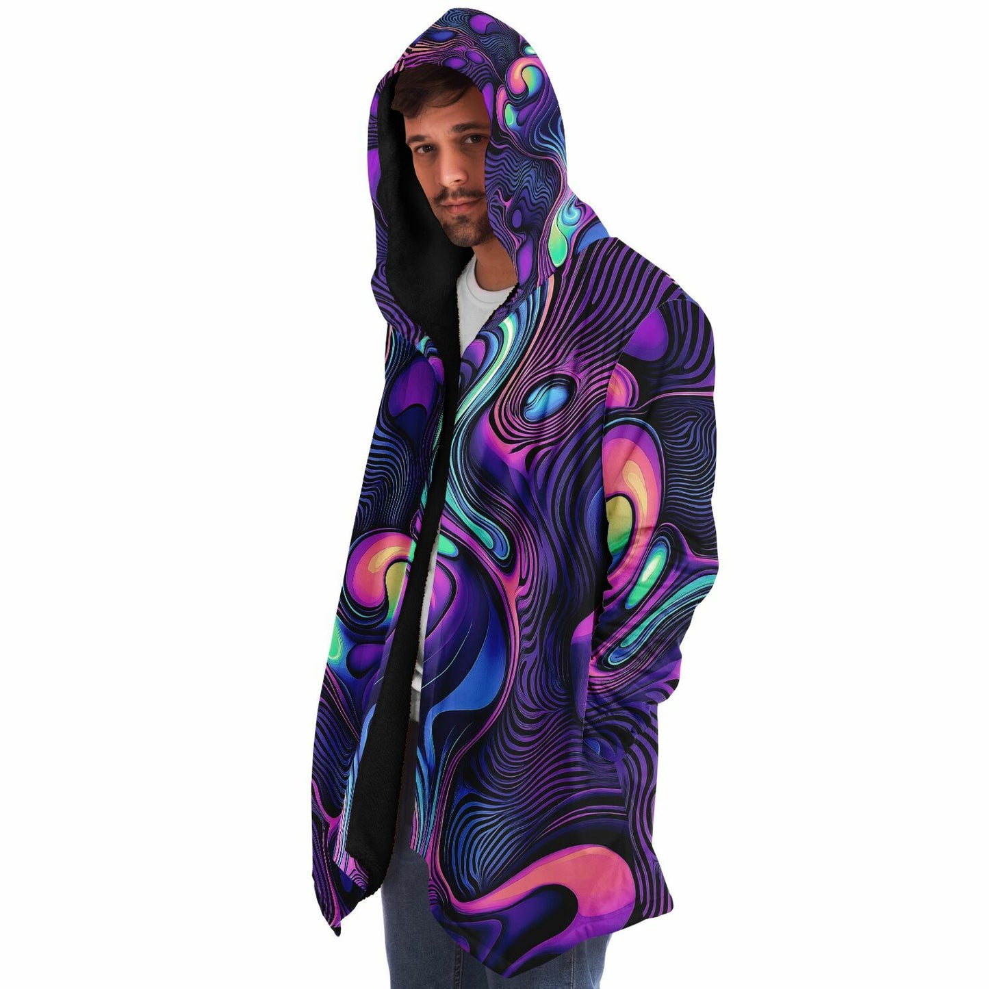 "Nooooot A Microdose" HOODED CLOAK