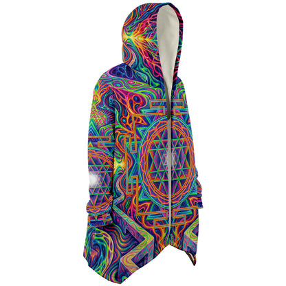 "Oh My Sri Yantra" HOODED CLOAK