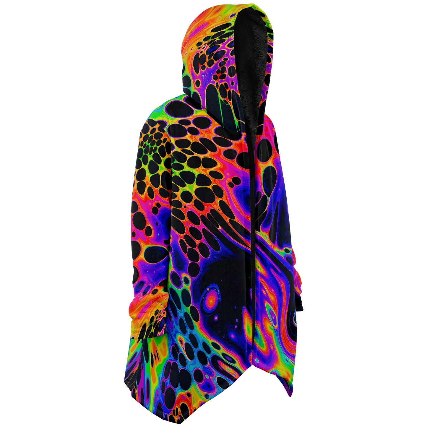 "Auroric Spill" HOODED CLOAK