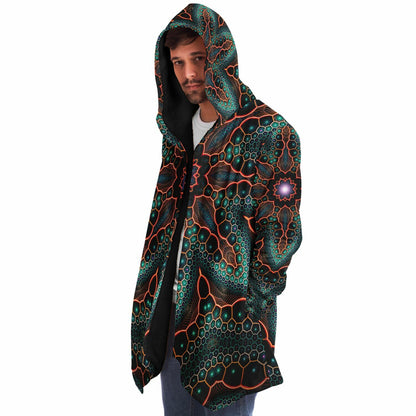 "Multiverse (Black)" HOODED CLOAK
