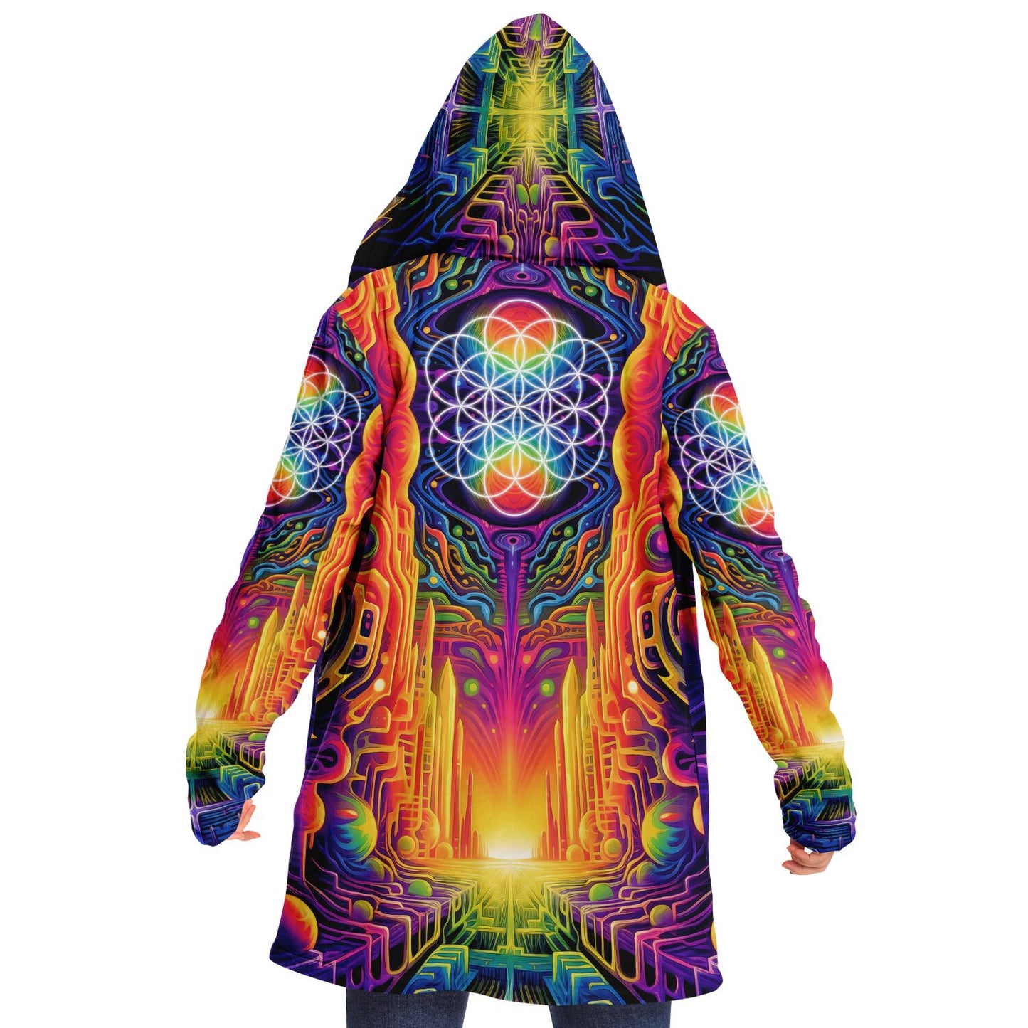 "DMTron" HOODED CLOAK