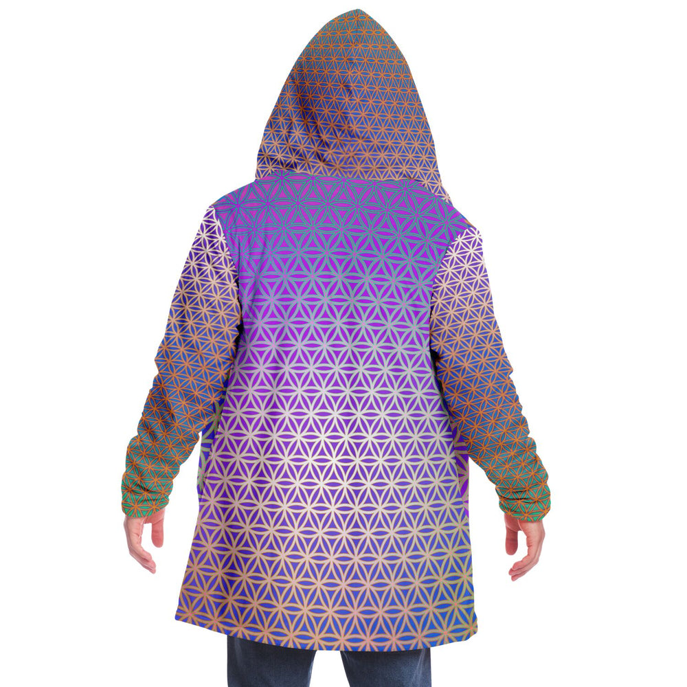 "Flower de Life" HOODED CLOAK