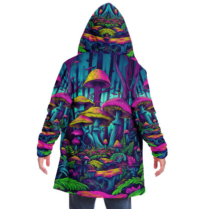 "Mushroom Forest" HOODED CLOAK