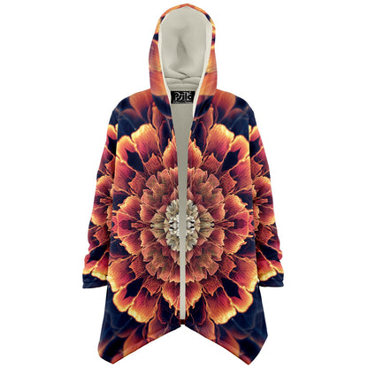 "Mandala Bloom" HOODED CLOAK