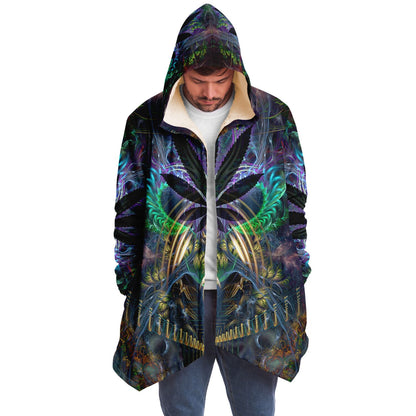 "Heightened Stroll" HOODED CLOAK