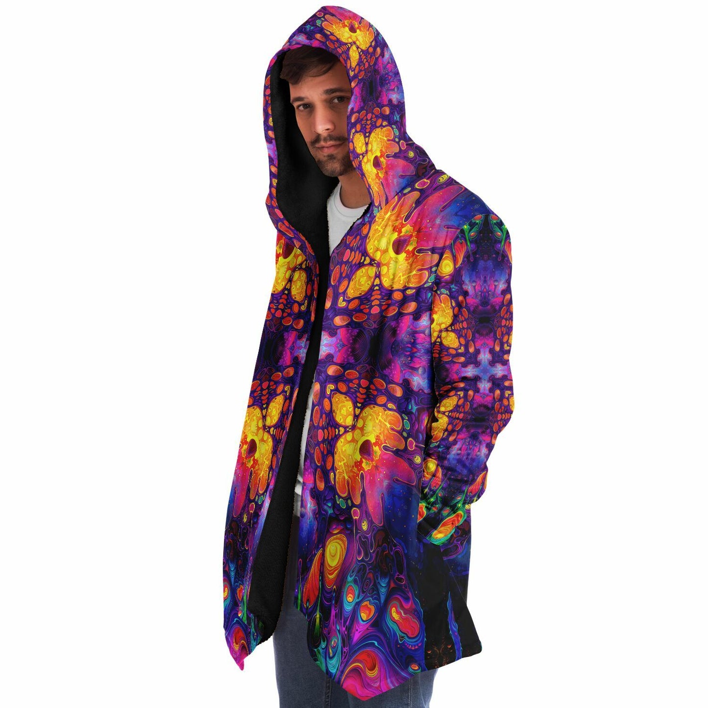"Nebulon Burst" HOODED CLOAK