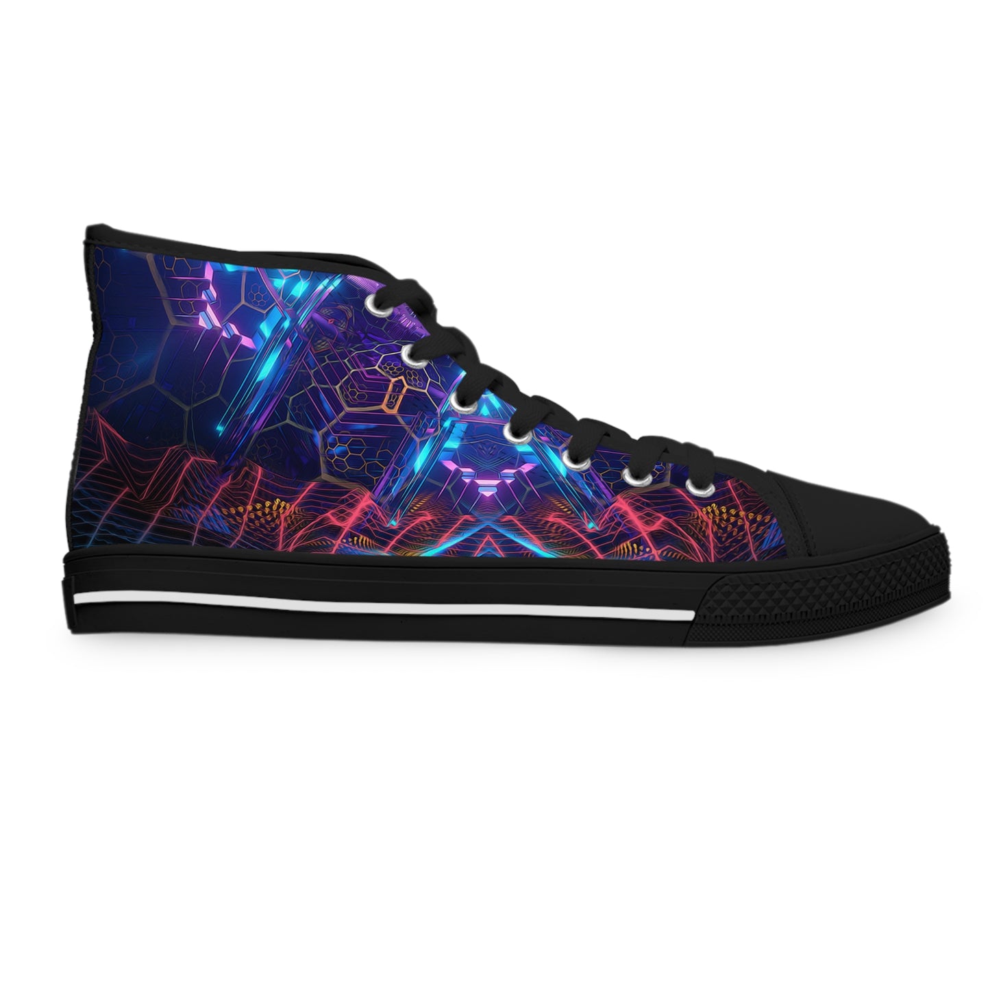 "ETH City V2" WOMEN'S HIGH TOP SNEAKERS