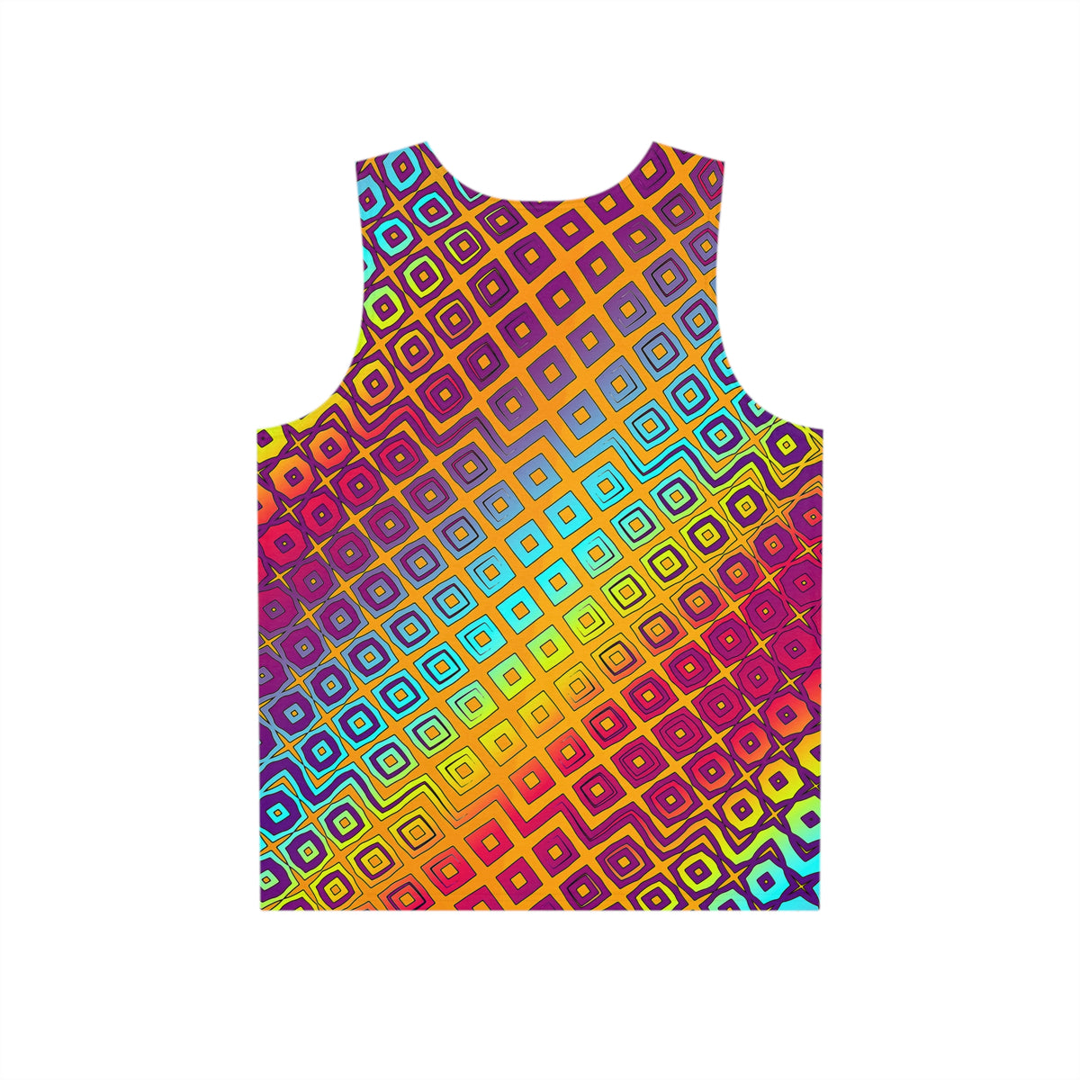 "Peacocking" MEN'S TANK TOP