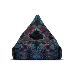 "Tunnel Vision - Mushroom Tree Mandala" BEAN BAG CHAIR COVER