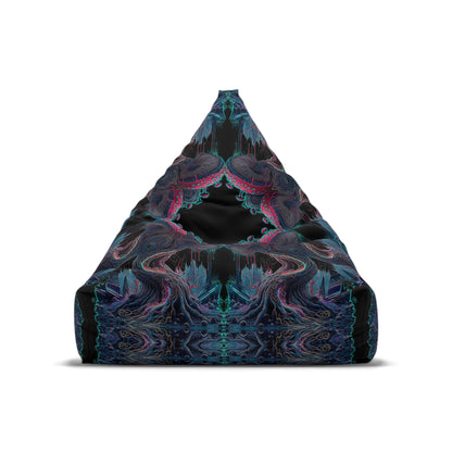 "Mushroom Tree Mandala" BEAN BAG CHAIR COVER