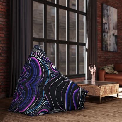 "Time Is An Illusion" BEAN BAG CHAIR COVER