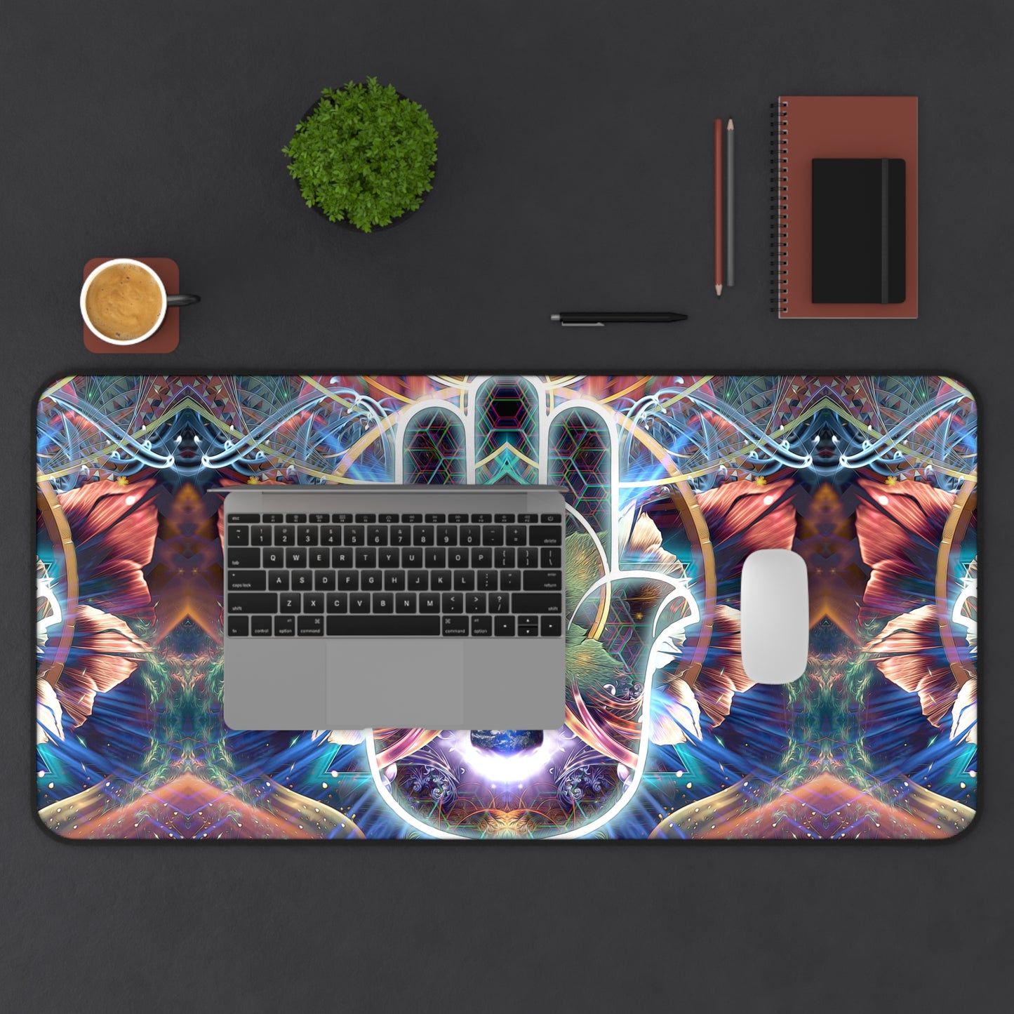 "Divine Protection" DESK MAT (12x18)(12x22)(15.5x31)