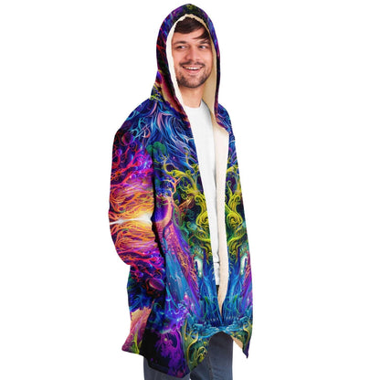 "The Sacred Vine" HOODED CLOAK