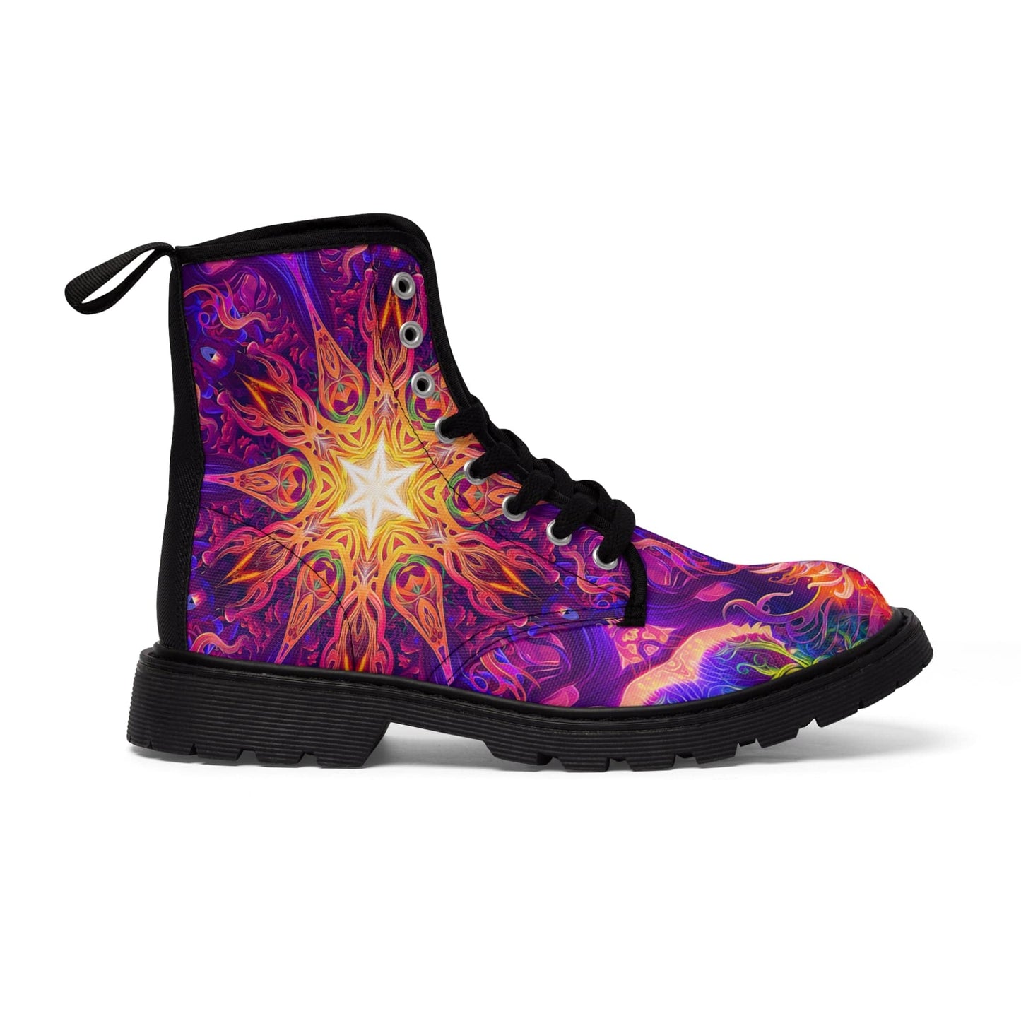 "The Sacred Circle" WOMEN'S CANVAS BOOT