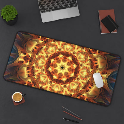 "Totem Sun" DESK MAT / MOUSE PAD (12x18)(12x22)(15.5x31)