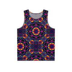 "Hearts Mandala Pattern" MEN'S TANK TOP