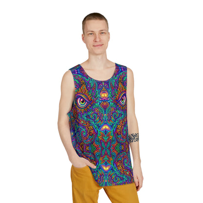 "Wrong Doors Kaleid" MEN'S TANK TOP