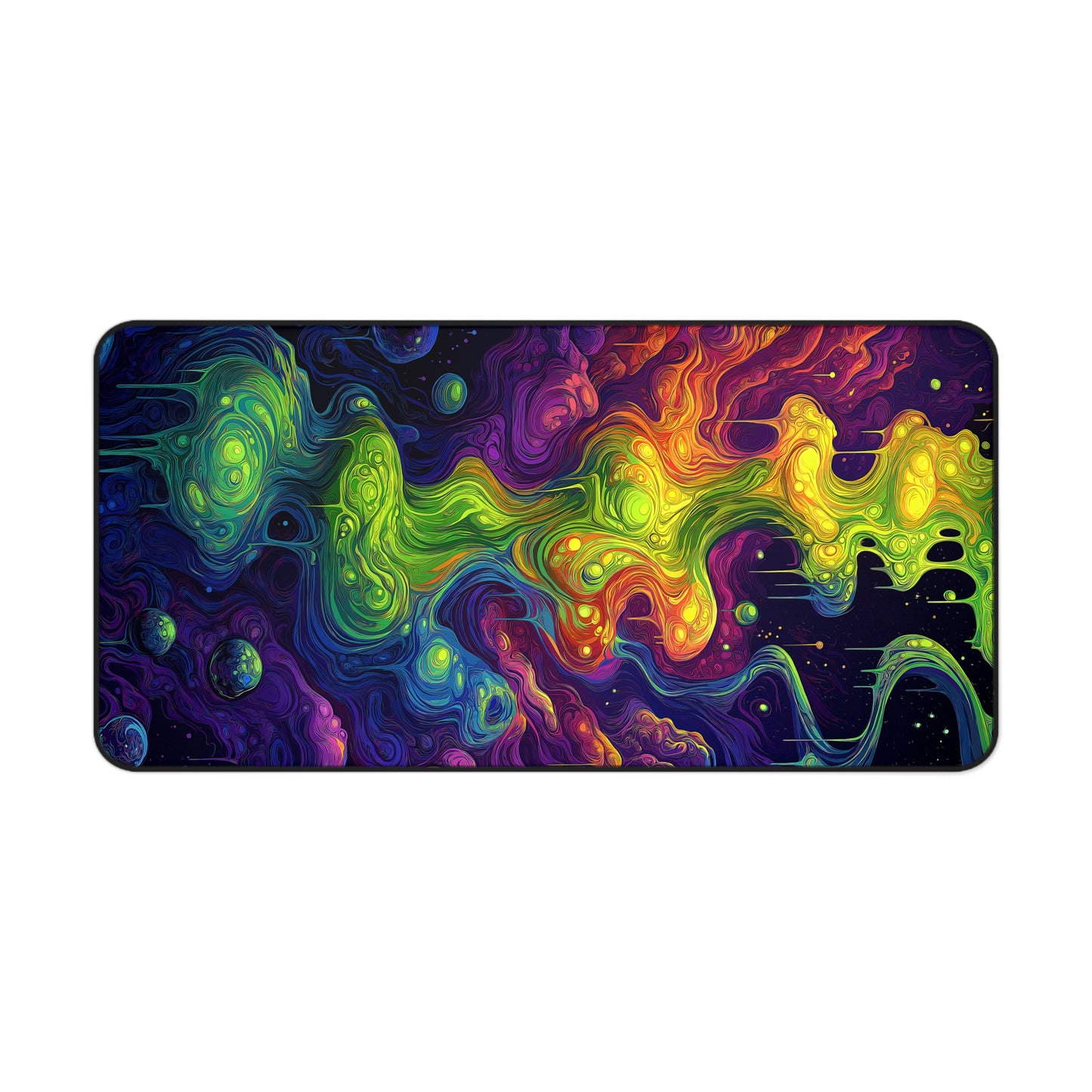 "I Love Lava Lamp" DESK MAT (12x18)(12x22)(15.5x31)