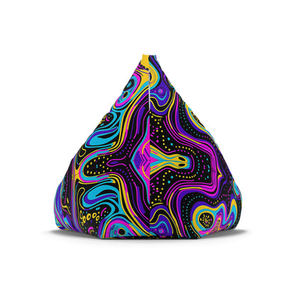 "Neon-Ray Vision" BEAN BAG CHAIR COVER