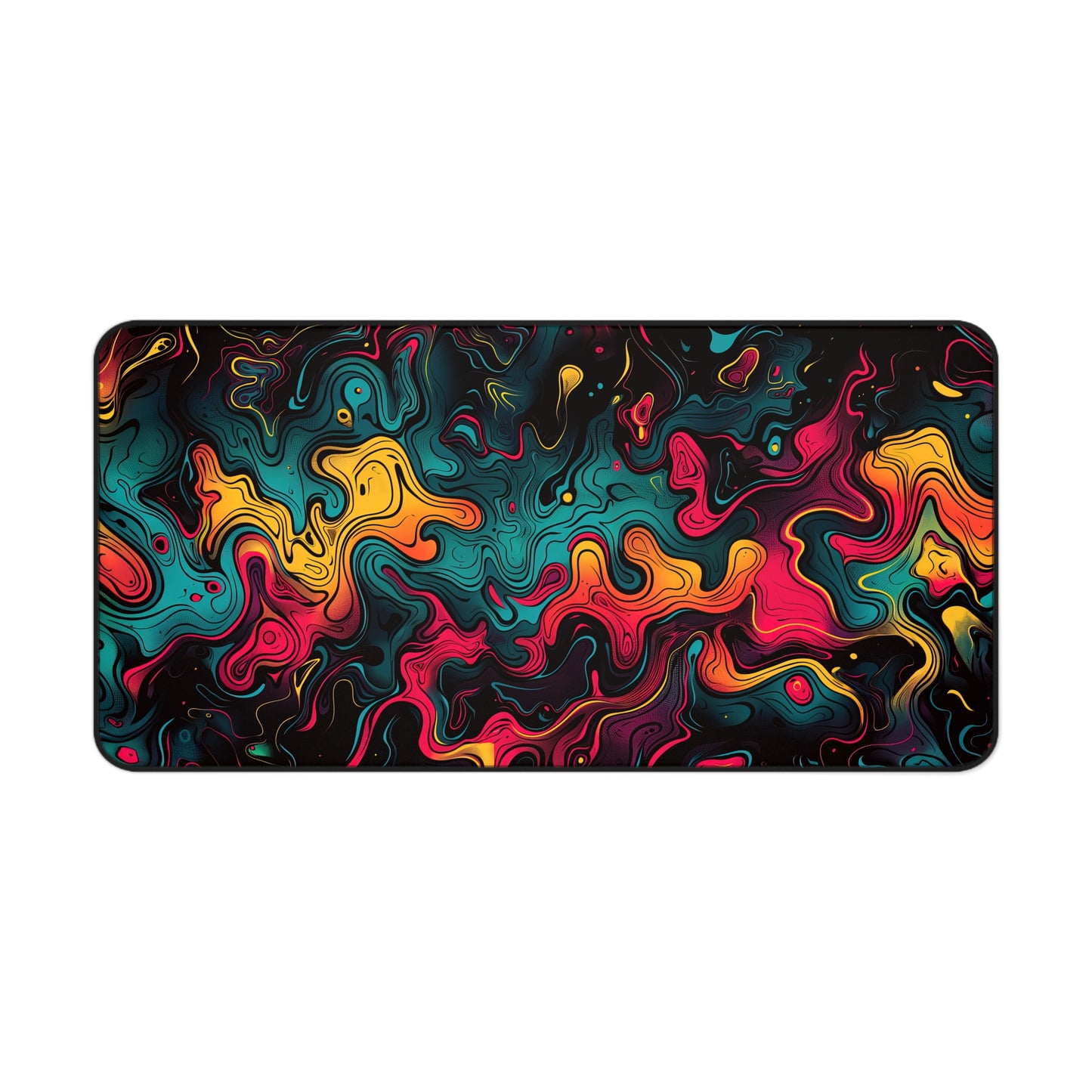 "Neon Oil" DESK MAT (12x18)(12x22)(15.5x31)