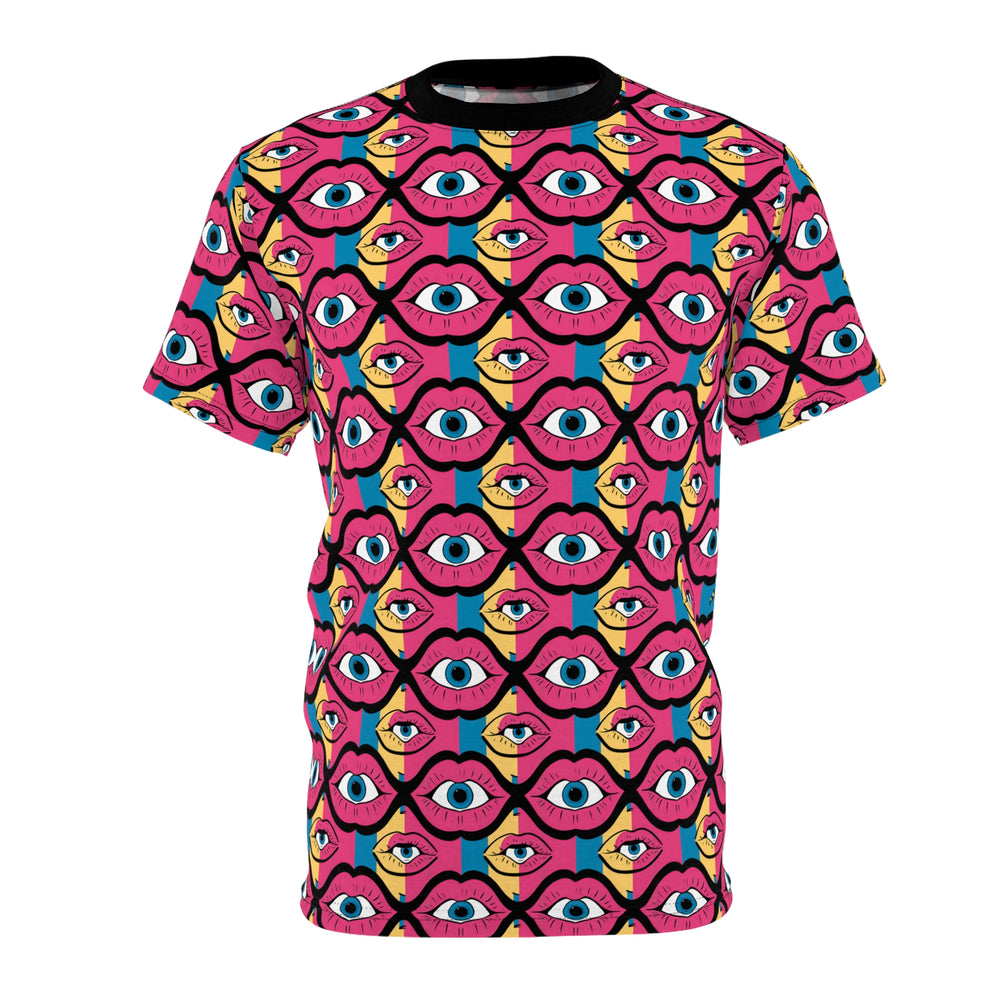 Eyeball Lips Pattern PREMIUM TEE