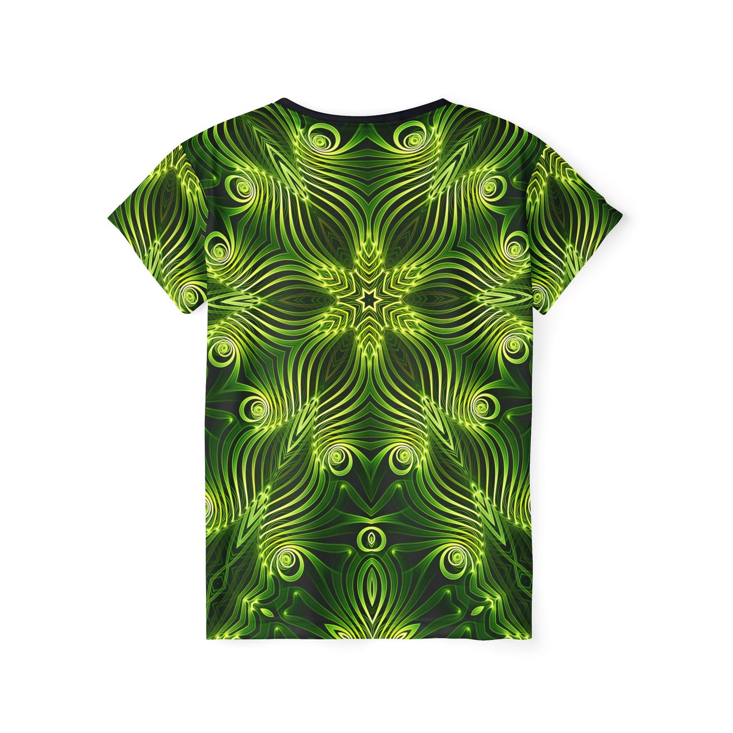 "Green Lattice" (WOMEN'S) SPORT TEE