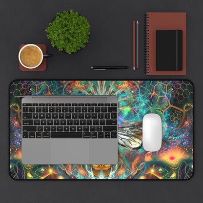 "To Bee or Not to Bee - [Bee Section]" DESK MAT / MOUSE PAD (12x18)(12x22)(15.5x31)