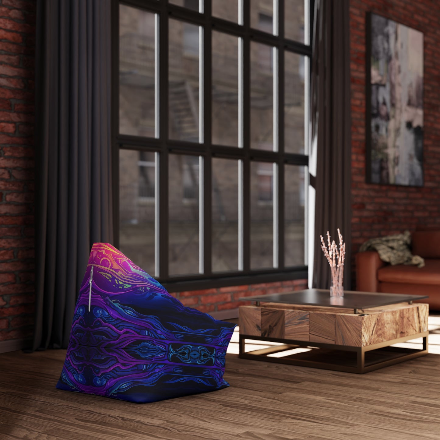 "Midnight Spell V2" BEAN BAG CHAIR COVER