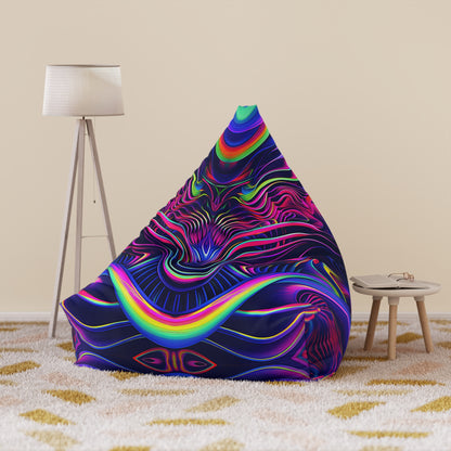 "The Neon Effect" BEAN BAG CHAIR COVER